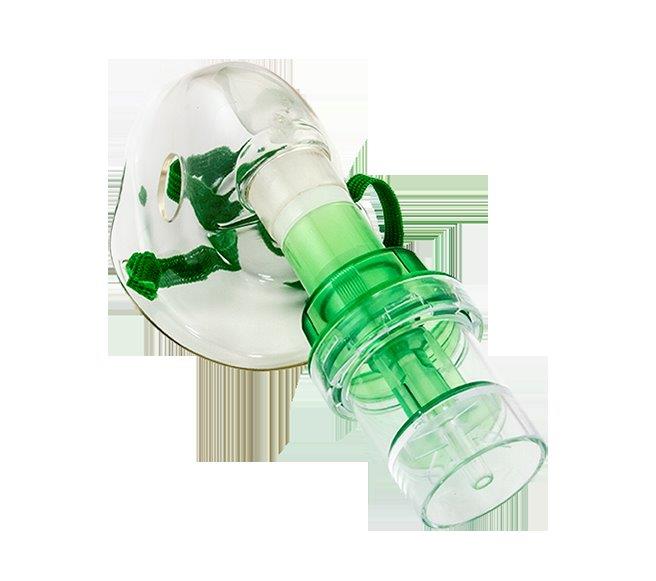 mascara de oxigénio com nebulizador pediatrica